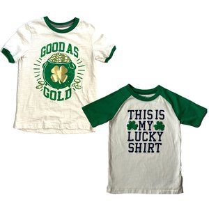 St. Patrick Theme Tshirt Lot of 2